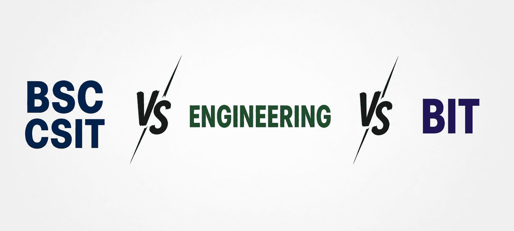 BSc CSIT vs BIT vs Engineering – Which is Best for You?